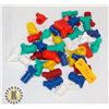 Image 1 : LOT OF 40+ PLASTIC LIQUOR QUICK POUR SPOUTS