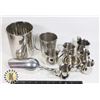 Image 1 : BOX OF STAINLESS STEEL RESTAURANT SERVICE