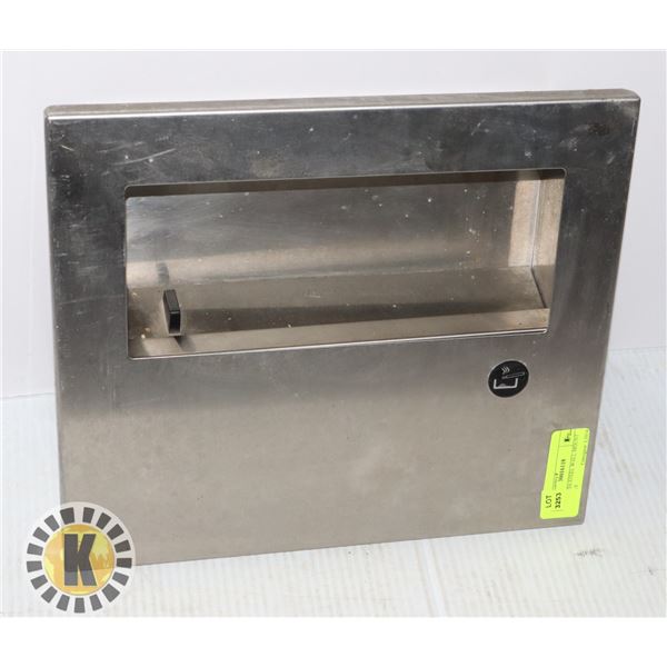 STAINLESS STEEL WALL MOUNT ASH TRAY