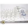 Image 1 : BUNDLE OF ASSORTED RESTAURANT GLASSWARE