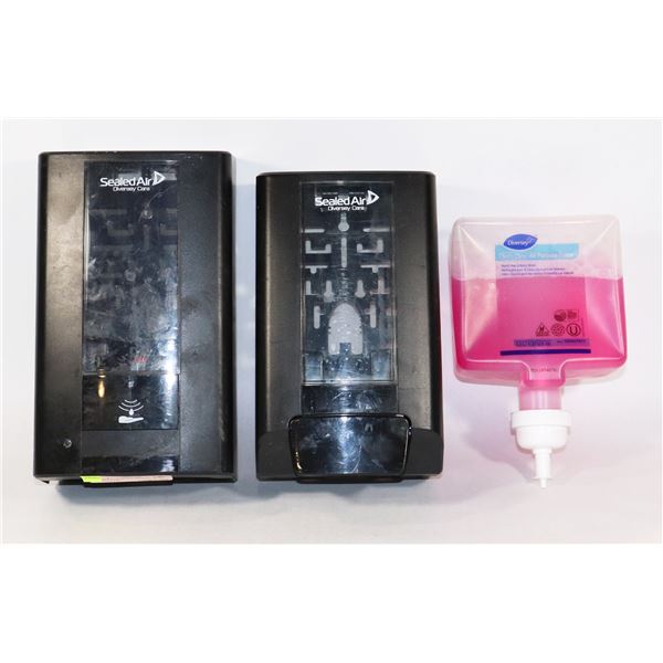 BUNDLE OF WALL MOUNT SOAP DISPENSERS