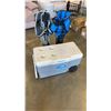 Image 1 : COLEMAN XTREME COOLER AND 2 FOLDING CAMP CHAIRS