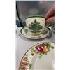 Image 6 : 2 SPODE TEACUPS AND SAUCERS, AND ASSORTED CHINA