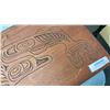 Image 10 : CARVED FIRST NATION ART AND SIGNED PAINTING