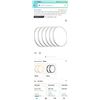 Image 1 : LOT OF 6 NEW SLOCHI SUPER BRIGHT 5000K CEILING LIGHTS RETAIL $127