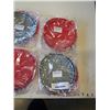 Image 3 : 4 NEW 2PK AIR FRYER SILICONE TRAYS