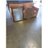 Image 1 : GENUINE CUSHMAN COLONIAL MIRROR AND WOODEN WALL ART