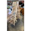 Image 2 : AS NEW A FRAME WOODEN SHELF