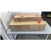 Image 2 : VIVO WHITE 43" X 24" ELECTRIOC DESK AND WHITE CLAMP ON KEYBOARD TRAY