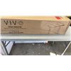 Image 4 : VIVO WHITE 43" X 24" ELECTRIOC DESK AND WHITE CLAMP ON KEYBOARD TRAY