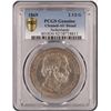 Image 1 : Netherlands, 1869, 2.5 Gulden, Silver coin, PCGS Cleaned -AU detail.