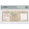 Image 1 : Greece, 1935, 100 Drachmai, AP044 605868. PMG55.
