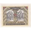 Image 2 : Germany Osterwieck-Harz, 1922, 20 Mark, LEATHER Notgeld. AU - UNC condition.