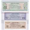 Image 2 : China/ Foreign Exchange Cert. 1979, lot of 3, 0.1, 0.5, 1, UNC condition.