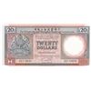 Image 1 : HK & Shanghai Banking Corp., 1990, $20, ZZ112832, Rare Key Date Replacement, UNC condition.