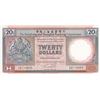 Image 1 : HK & Shanghai Banking Corp., 1990, $20, ZZ112833, Rare Key Date Replacement, UNC condition.