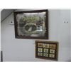 Image 1 : Olympia Beer Mirror and Beer Labels - 27" x 20" - No Shipping