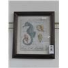 Image 3 : Nautical Seahorse and Lobster Pictures (2) - 15" x 17"