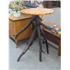 Image 3 : Rustic Wood Tree Branch Side Table