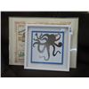 Image 1 : Framed Florida Nautical Map and Octopus Wall Art (2)