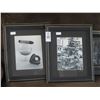 Image 4 : Framed Ship and Floral Scene Photos (4) - 17" x 14"