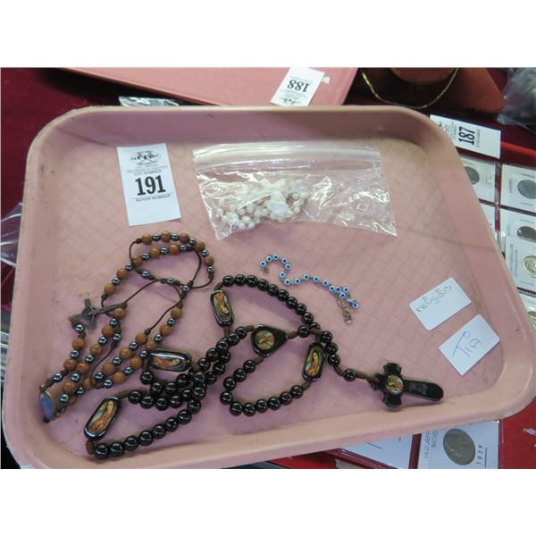 Lot of Rosary Beads (4)