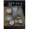 Image 1 : Lot of Glass Dishes and Candle Stands