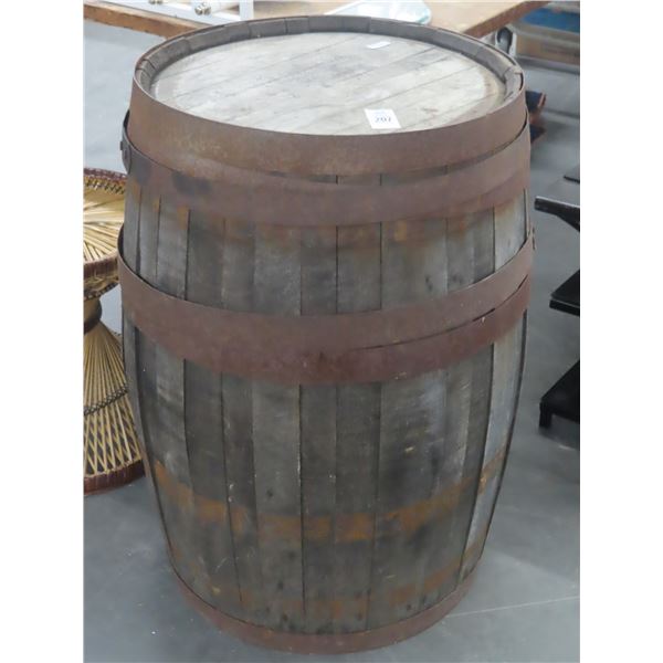 Old Whiskey Barrel