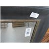 Image 2 : Black Framed Beveled Mirror - 29" x 41" - No Shipping