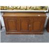 Image 1 : Mahogany 3 Door Buffet Cabinet