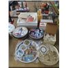 Image 1 : Décor Plates, Glass Unicorn, Polar Bear Figurines, Hershey Ceramic