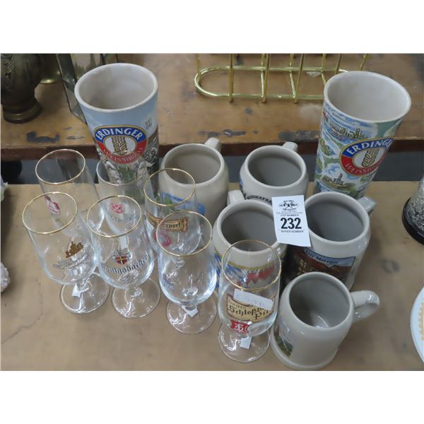 Beer Mugs, Glass Mugs