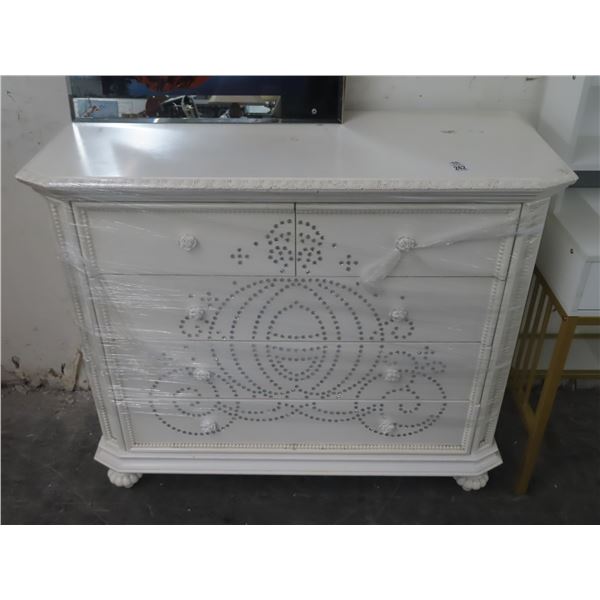 White Wood Dresser