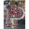 Image 1 : Floral Motif Area Rugs (2)