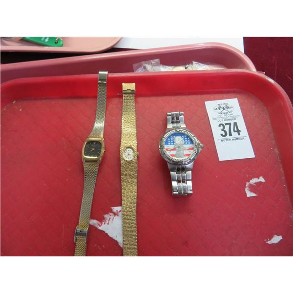 Replica Rolex Watch, Omega Ladies Watch,  Lee Dungaree Watch 3 x $