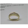 Image 2 : 14K YG Diamond Band w/9 Square Cut Diamonds 3.3g - Replacment Value