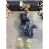 Image 1 : Tiger, Dog and Dragon Figurines