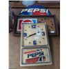 Image 1 : Vintage Pepsi Clocks (2) and Bottle Cap Sign