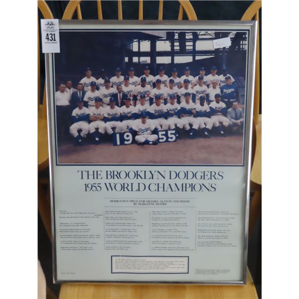 Brooklyn Dodgers 1955 WC Group Picture