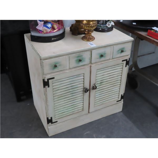 Mermaid Cabinet w/Louver Door Design