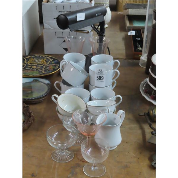 Coffee Cups, Reading Lamp