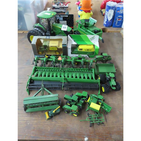 John Deere Die Cast Trucks, Tractors, Airplanes