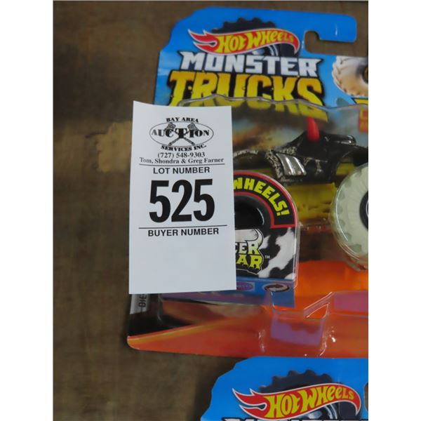 Hot Wheels Trucks (4), Pepsi Cola Fire Fighter Truck