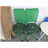 Image 1 : Green Secretarial Chairs (2)