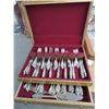 Image 1 : Wallace Large Service of Sterling Flatware with Box 112.7oz