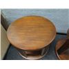 Image 4 : Qty 2 Oval Wooden End Tables T540-6 27" x 25" x 27"H