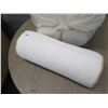 Image 4 : Qty 4 Cylinder Bolster Pillows w/ Removable Covers 9" Dia, 21"H