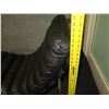 Image 7 : Restoration Hardware Leather Chair, 23½"W x 45¼"D x 33¾"H, Seat Ht 18"