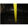 Image 9 : Restoration Hardware Leather Chair, 23½"W x 45¼"D x 33¾"H, Seat Ht 18"