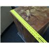 Image 26 : Qty 2 Wooden End Tables/Stands (damaged) 20"x20"x32"